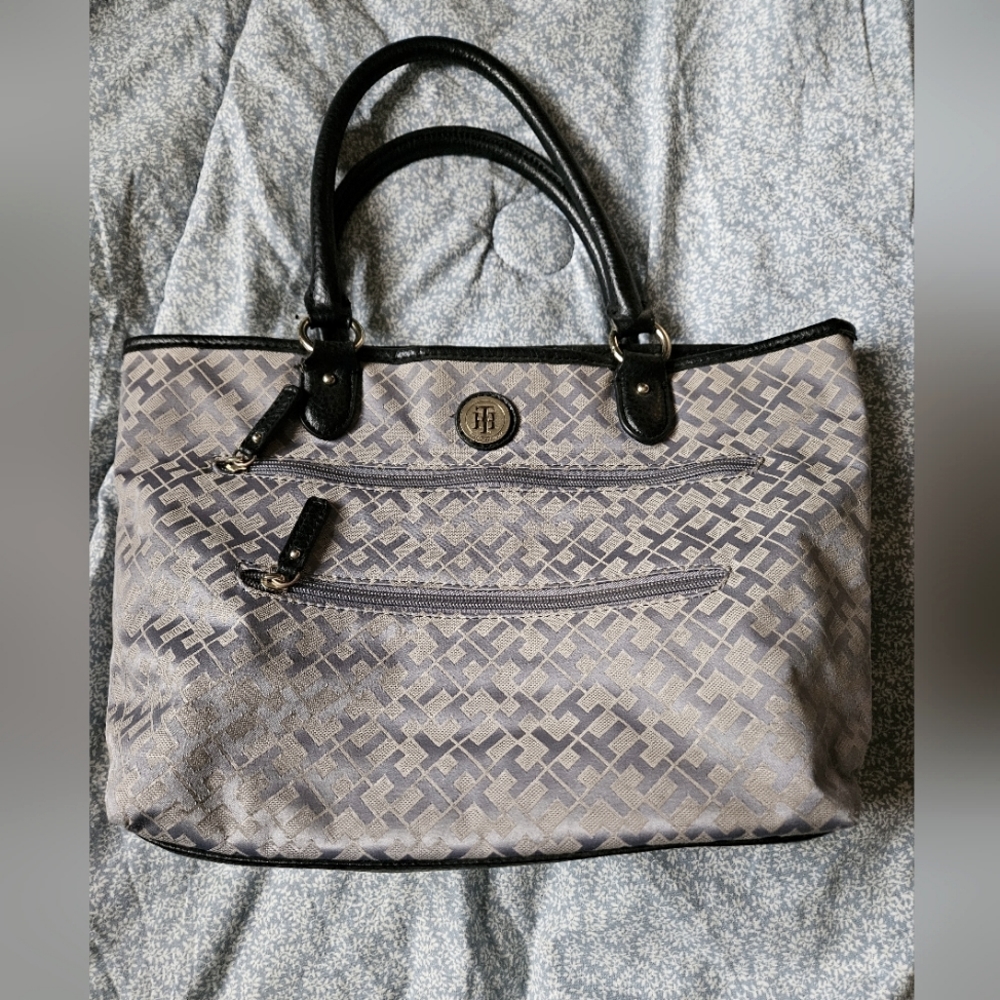 Light blue TH bag